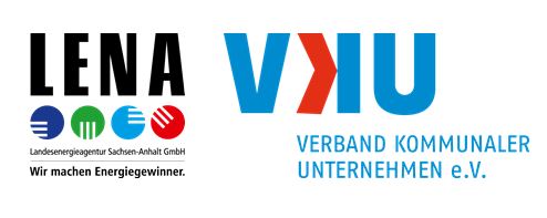 Logos von LENA und VKU